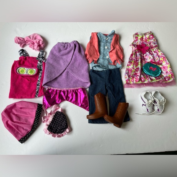 My Life As 18” DOLL CLOTHES OUTFIT LOT fits American girl dolls, toy - Picture 1 of 8